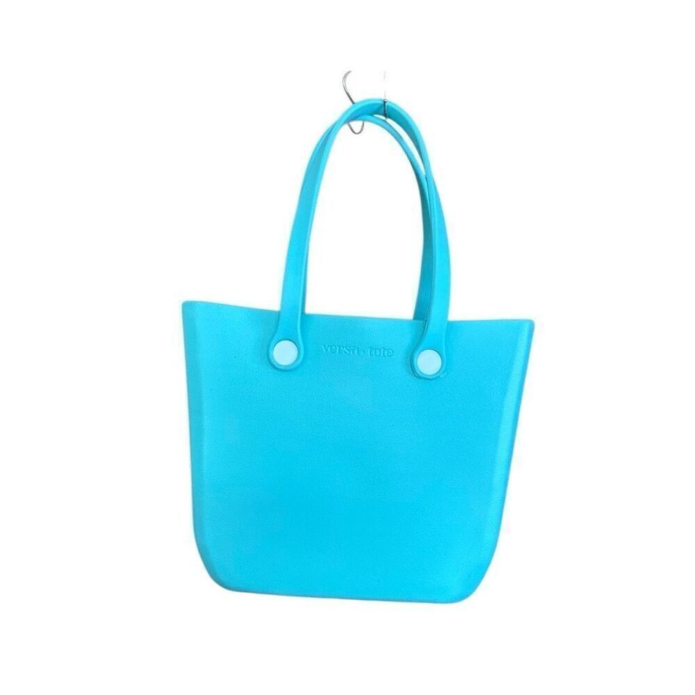 JEN & CO. VERSA TOTE Mint Green Vinyl Waterproof